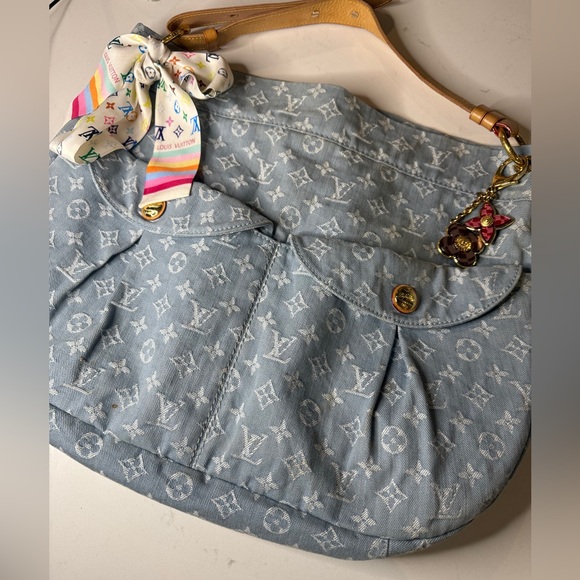 LOUIS VUITTON Monogram Denim Daily GM ~ RARE - Picture 1 of 16